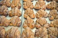 Traditional polish st. Martins croissants