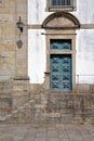 Traditional portuguese architectural detail. Stone steps