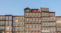 Traditional Portuguese architecture buildings at Cais da Ribeira Waterfront - Porto, Portugal Royalty Free Stock Photo