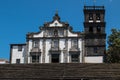 Church in Ribeira Grande, Sao Miguel, Azores Royalty Free Stock Photo