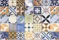 Portuguese azulejo tiles Royalty Free Stock Photo