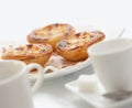 Traditional portuguese cakes Royalty Free Stock Photo