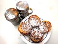 Traditional Portuguese Cakes Pasteis de Nata