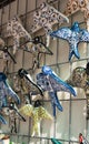 traditional Portuguese ceramic swallows Royalty Free Stock Photo