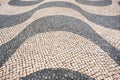 Traditional Portuguese pavement cobblestone - Lisbon