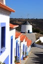 Traditional portuguese windmill near Odeceixe Aljezur, Portugal