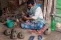 Traditional potters quarter known as Kumartuli in northern Kolkata.