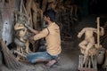 Traditional potters quarter known as Kumartuli in northern Kolkata.