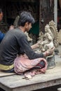 Traditional potters quarter known as Kumartuli in northern Kolkata.