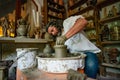 Traditional pottery in the country side of Maramures county ,eastern Europa Roumania , sustainable tourism