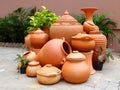 Traditional pottery gardening