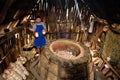 Traditional pottery in Romania. Old traditional furnace