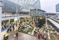 Modern EXPO pavilions at Fiera Milano