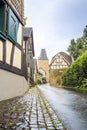 Traditional prussian wall in architecture in Germany