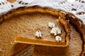 Traditional Pumpkin pie