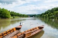 Traditional punt boats in Tubingen aka Tuebingen