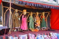 Traditional puppet show at the Jaipur Palace.