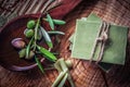 Traditional pure olive oil soap from greece Royalty Free Stock Photo