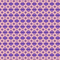 Traditional purple rhombic tiles pattern