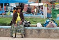 Traditional quechua woman in Bolivia