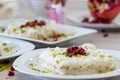 Traditional Ramadan Dessert Gullac.
