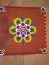 Traditional Rangoli Design