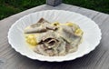 Traditional recipe: buckwheat pasta with cheese and potatoes