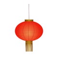 Traditional Red Chinese lantern Royalty Free Stock Photo