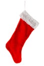 Traditional red Christmas Stocking