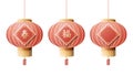 Traditional red lanterns Royalty Free Stock Photo