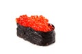 Traditional red roe sushi Royalty Free Stock Photo