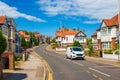 Traditional residential houses at Broadstairs town Kent UK Royalty Free Stock Photo