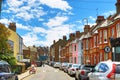 Traditional residential houses at Broadstairs town Kent UK Royalty Free Stock Photo