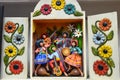 A traditional Peruvian `Retablo`, a typical Peruvian handicraft from Ayacucho, Peru