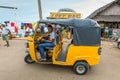 Traditional rickshaw at Hell-Ville, Nosy Be Island, Madagascar