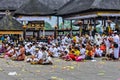 Traditional ritual in Pura Besakih Temple, Bali, Indonesia