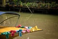 Traditional river boat in Bangkok, Thailand Royalty Free Stock Photo