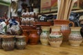 Traditional Romanian ceramics Royalty Free Stock Photo