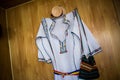 Traditional Romanian clothes Royalty Free Stock Photo