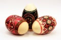 Traditional romanian easter eggs