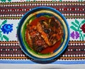 Traditional cuisine from Romania: Fish Brine Royalty Free Stock Photo