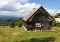 Traditional romanian house in Apuseni mountains Royalty Free Stock Photo