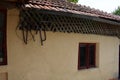 Traditional romanian house window