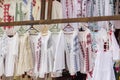 Traditional Romanian peasant blouses Royalty Free Stock Photo