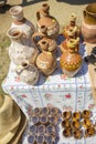 Traditional romanian pottery Royalty Free Stock Photo