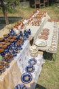 Traditional romanian pottery Royalty Free Stock Photo