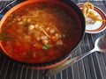 Traditional Romanian Bean Soup