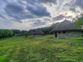 Traditional Romanian stone houses