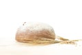 Traditional round rye bread. Royalty Free Stock Photo