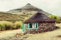Traditional rural house - retro image